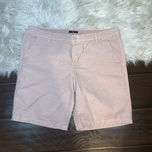 GAP pink khaki shorts women’s size 12